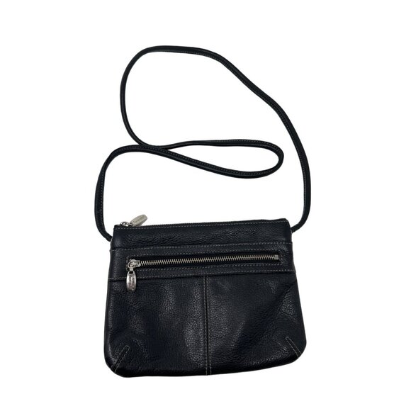Tignanello Pebbled Leather Crossbody Bay - Picture 1 of 14
